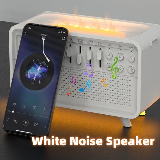 ZenCube 3 in 1 Bluetooth Humidifier | Sound. Light. Peace.